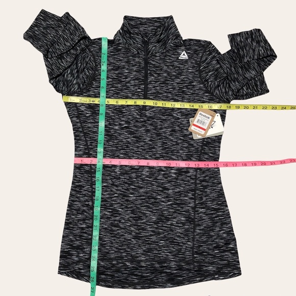 NWT Reebok Quarter Zip Pullover Size Small - Picture 13 of 13